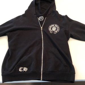 Chrome Hearts zip up hoodie
